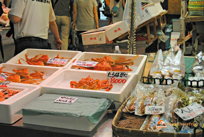 Visitare Kanazawa: Omicho Market