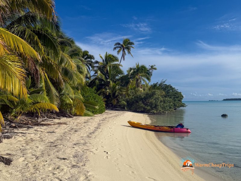 Aitutaki Cook Islands - Kayak