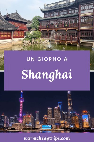 Visitare Shanghai in un giorno