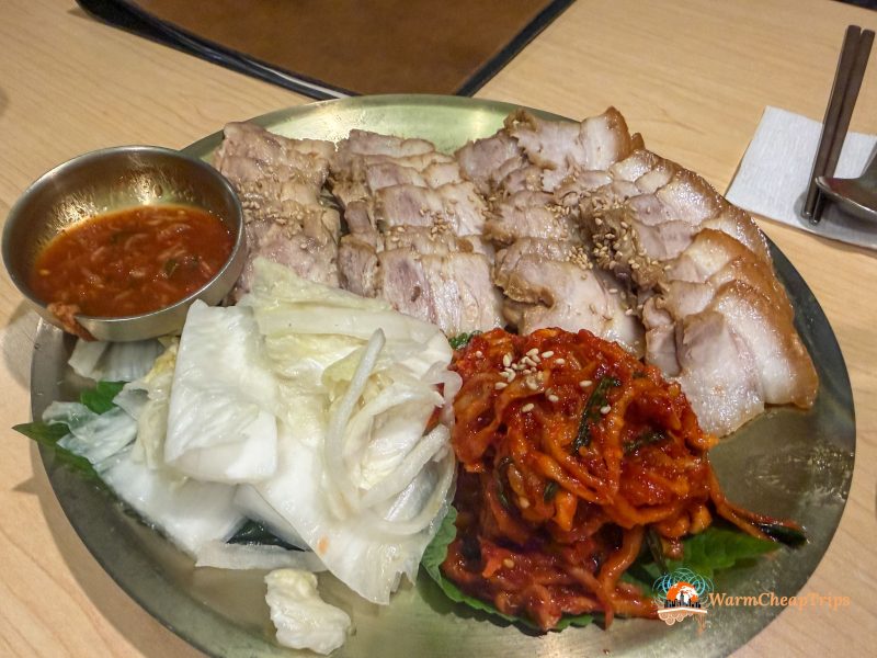 Cosa mangiare in Corea - bossam
