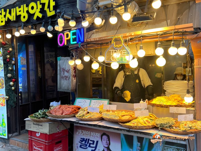 Cosa mangiare in Corea - street food