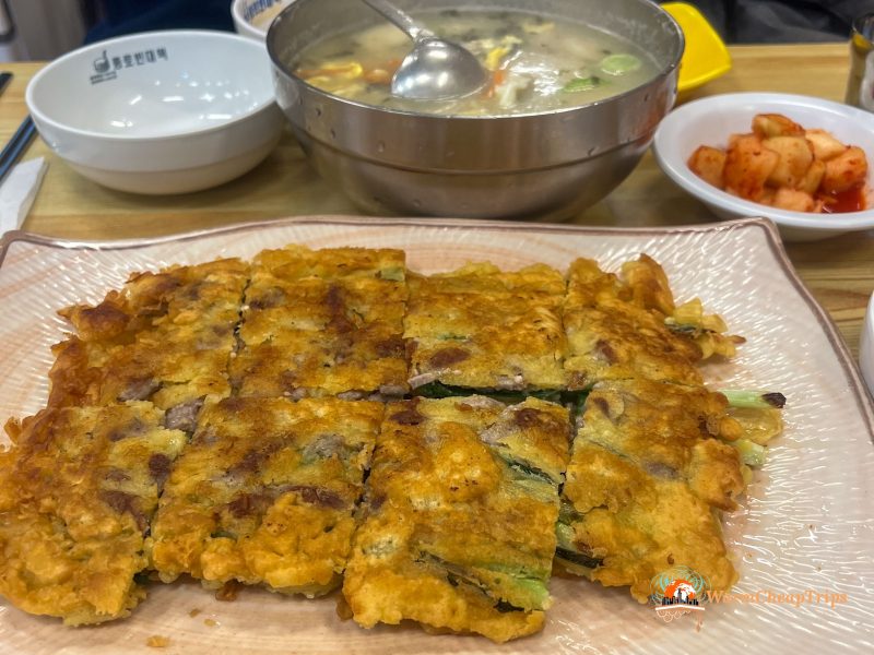 Cosa mangiare in Corea - pancake